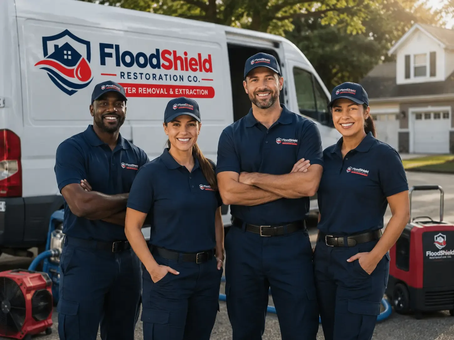 Flood Damage Restoration company in Amherst, WI